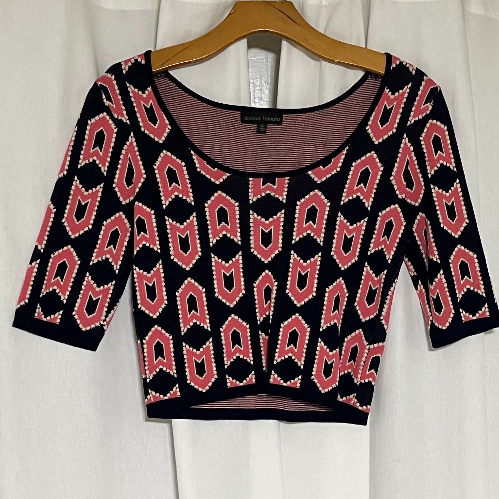 New Jealous Tomato Crop Top